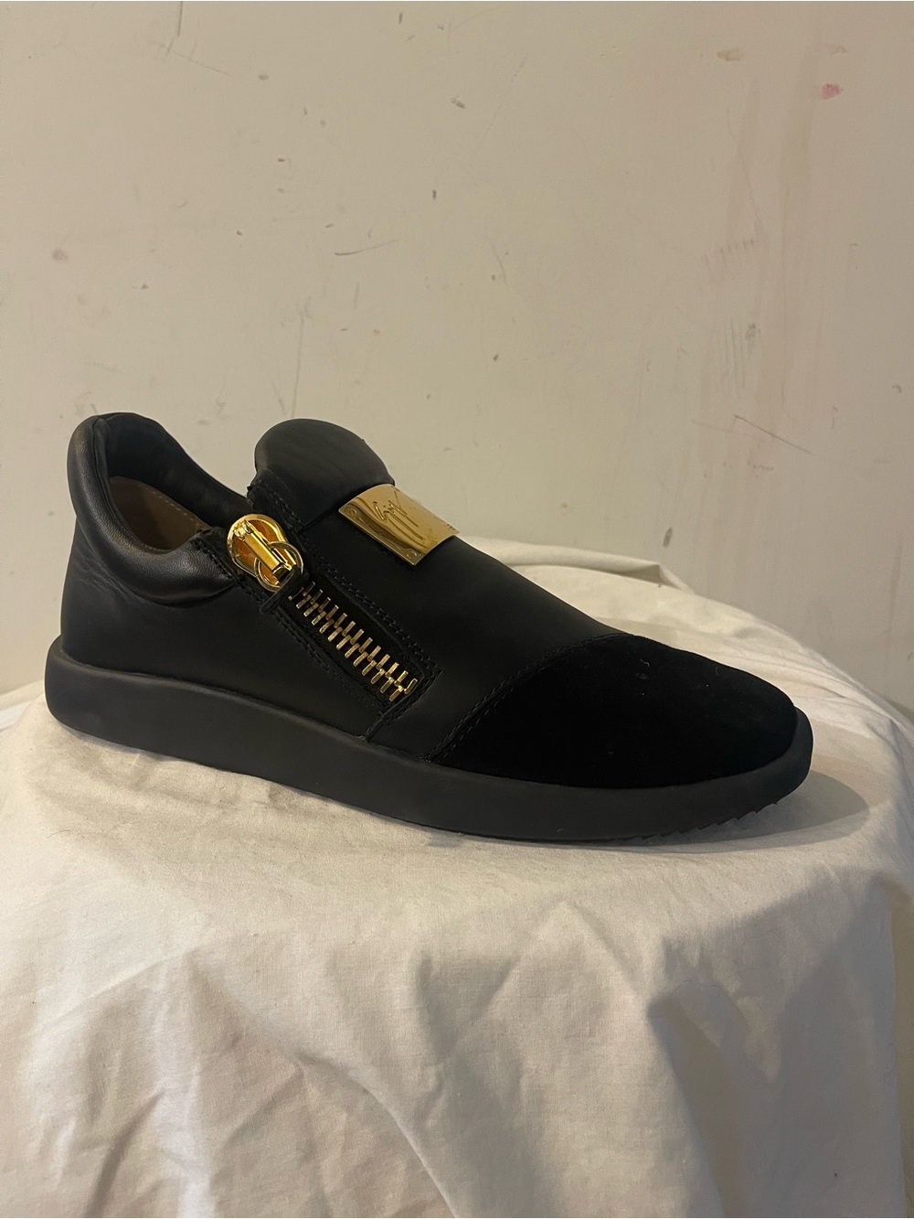Giuseppe Zanotti Slip On Zipper Sneakers